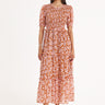 SUMMERY Copenhagen Baina Maxi Dress Dress 602 Mocha Bisque