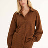 SUMMERY Copenhagen Bonnie Shirt Shirt 627 Almond