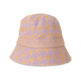 SUMMERY Copenhagen   Bucket Hat Dogtooth Accessories 387 Lavender Silk