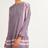 SUMMERY Copenhagen Dress 2 O Long Sleeves Dress 621 Pink Mist - Patriot Blue