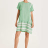 SUMMERY Copenhagen Dress 2 O Short Sleeves Dress 560 Fern Green