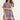 SUMMERY Copenhagen Dress 2 O Short Sleeves Dress 621 Pink Mist - Patriot Blue