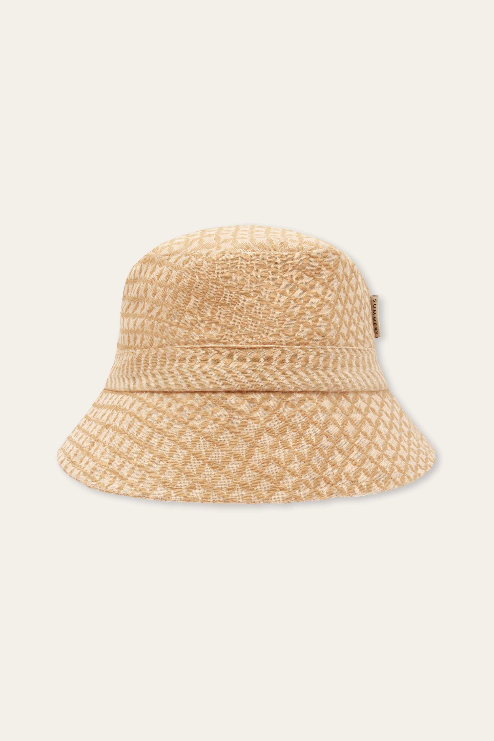 SUMMERY Copenhagen Mio Bucket Hat Accessories 507 Tan