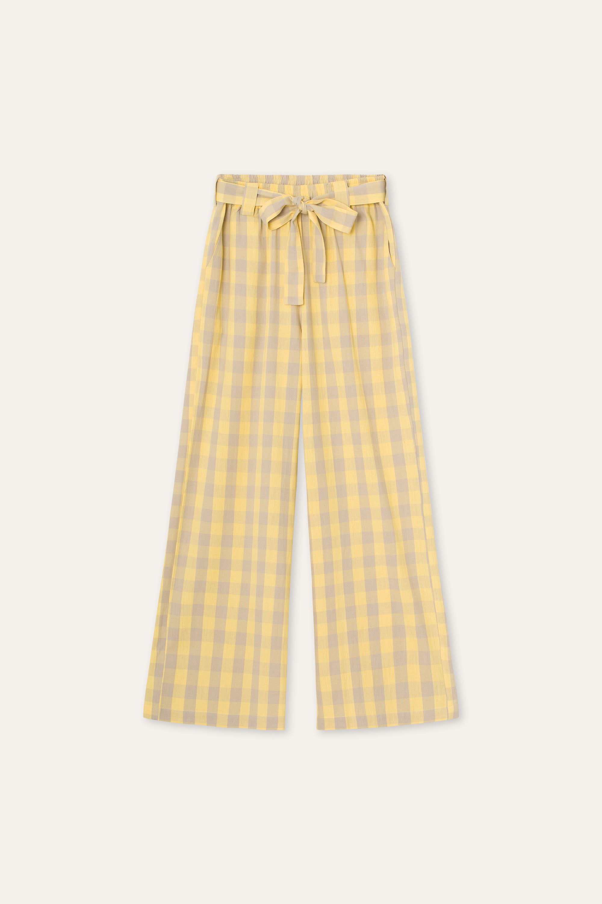 SUMMERY Copenhagen Nanna Pants Trousers 470 Doeskin/Lemon Drop