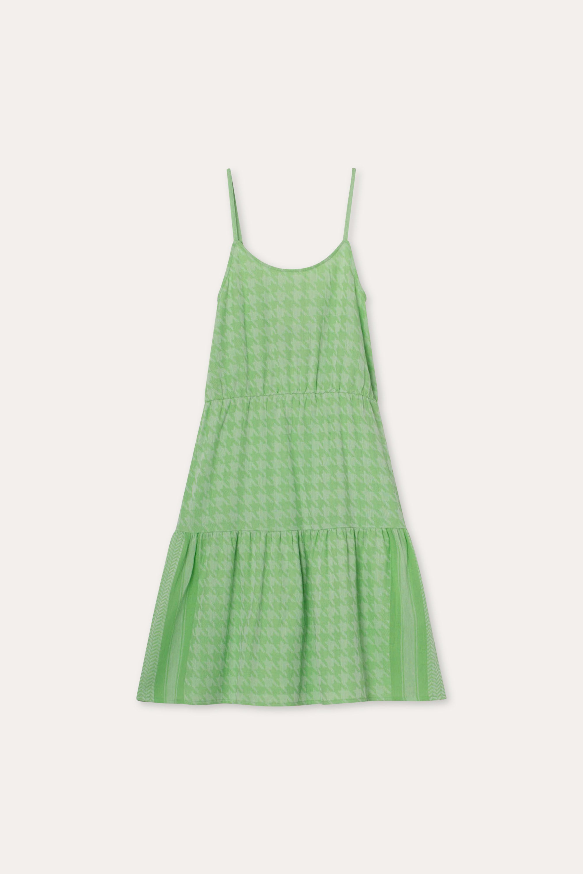 SUMMERY Copenhagen Rose Short Dress Dress 496 Opaline Green