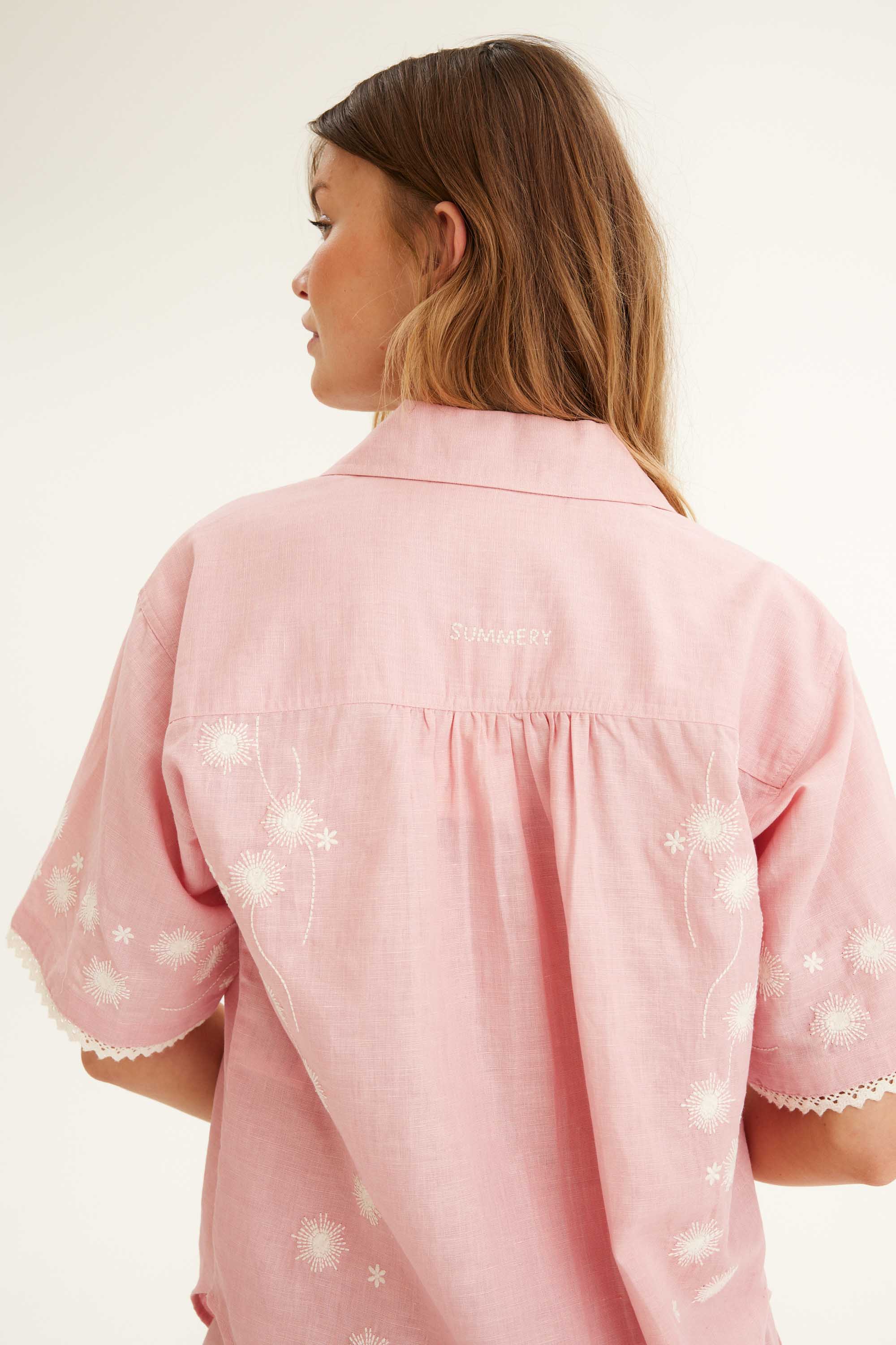 SUMMERY Copenhagen Rosie Shirt Shirt 601 Pink Mist