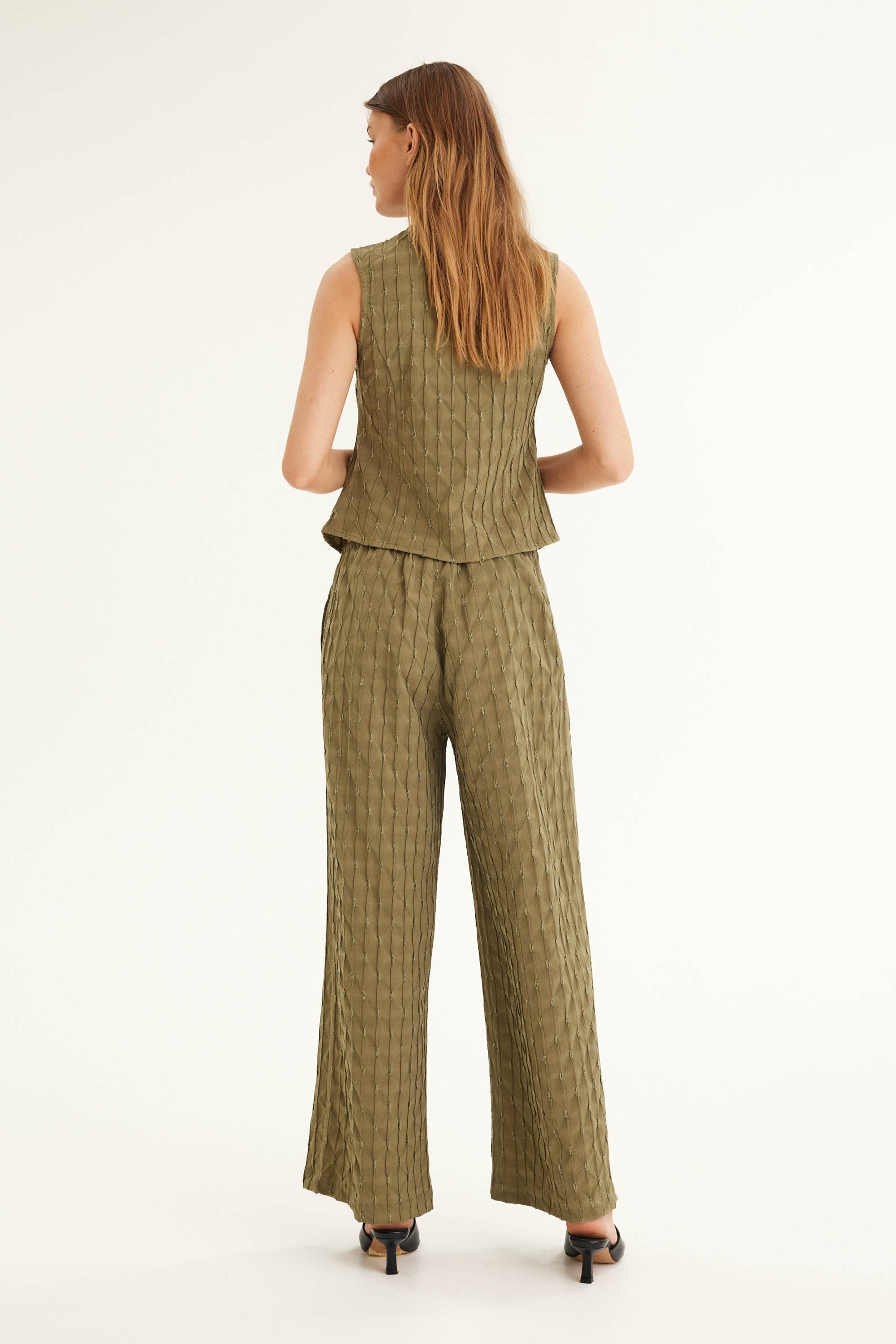 SUMMERY Copenhagen Tara Pants Trousers 629 Aloe