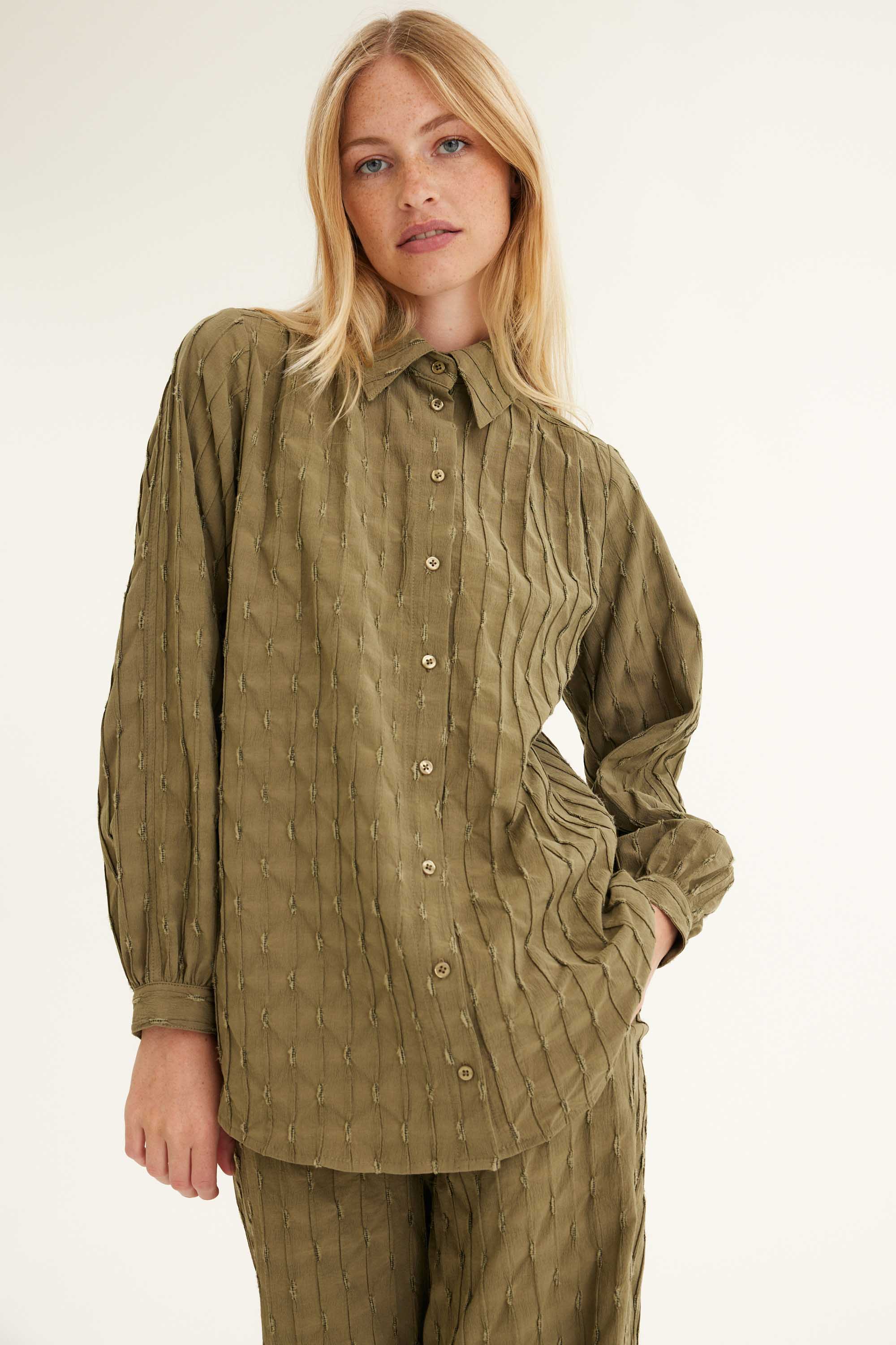 SUMMERY Copenhagen Tara Shirt Shirt 629 Aloe