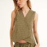 SUMMERY Copenhagen Tara Vest Vest 629 Aloe