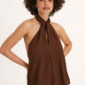 SUMMERY Copenhagen Veronika Top Top 453 Chestnut